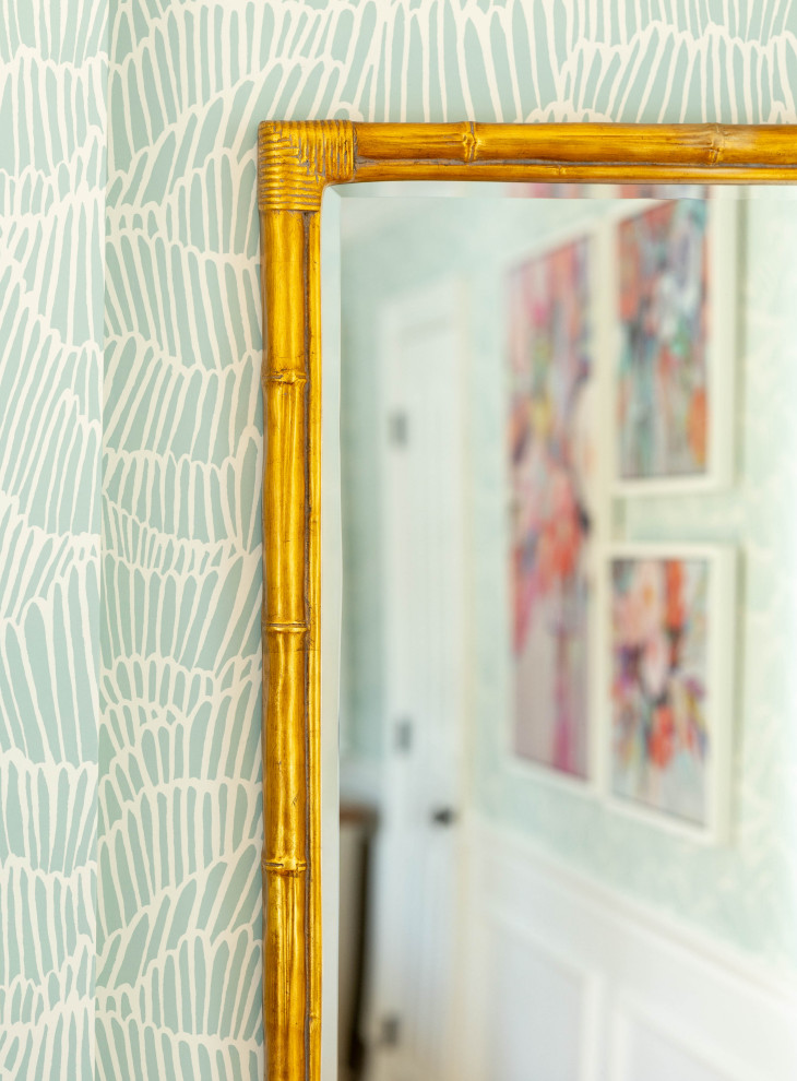Inspiration for a transitional home design remodel in Boston