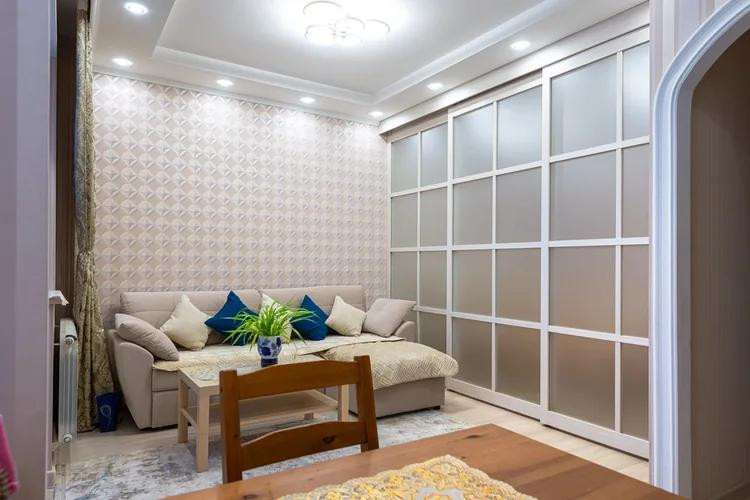 Кухня-гостиная и спальня