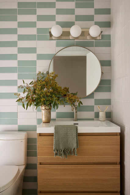 14 Pistachio-coloured Bathrooms | Houzz UK