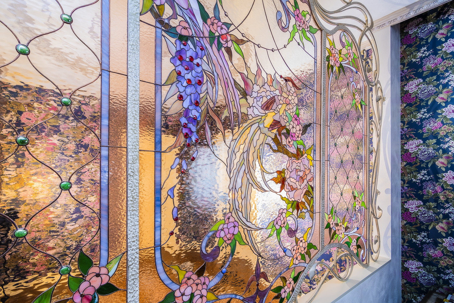 Фотосъемка витража студии "Метаморфоза"