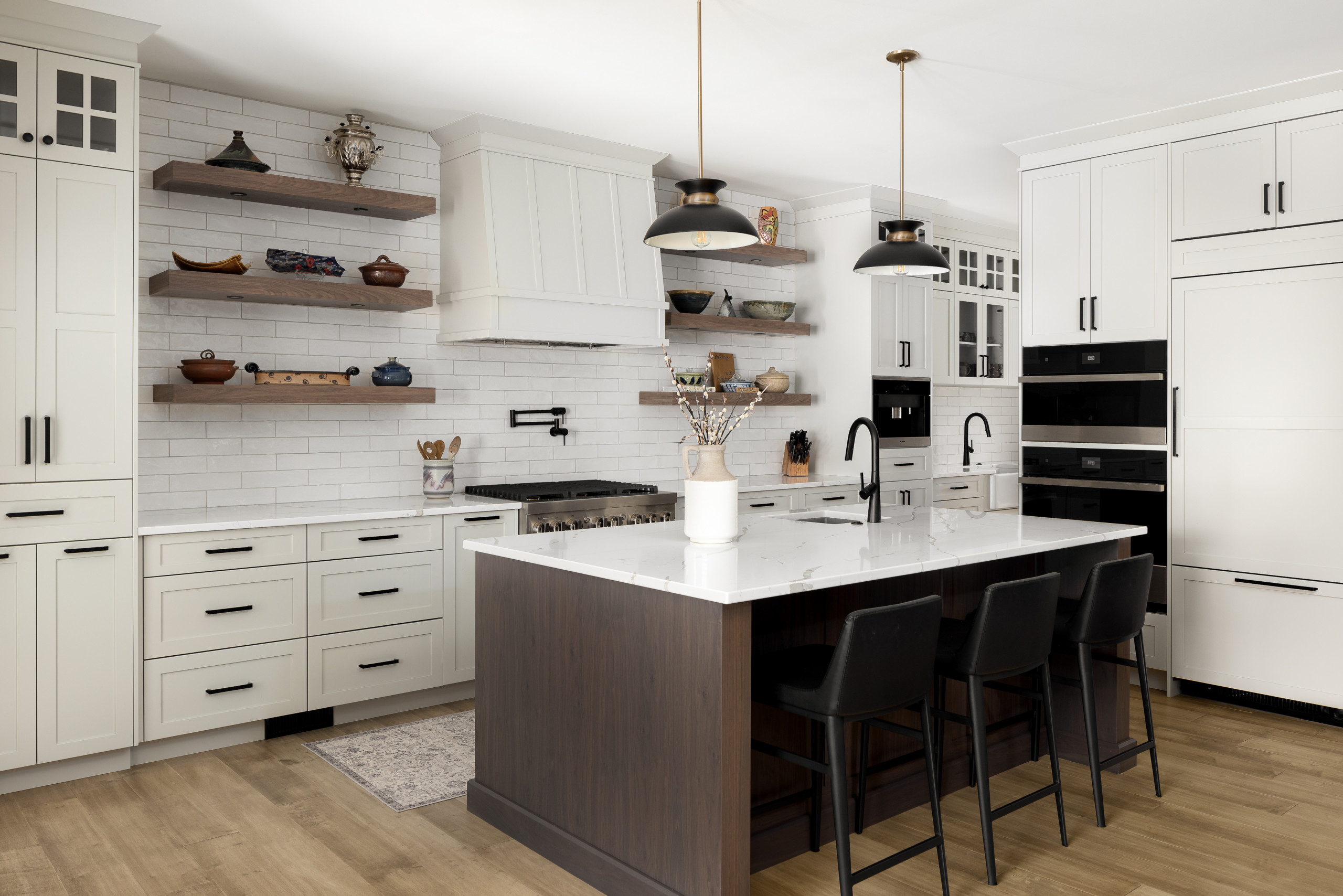 Transitional kitchen photo in Other