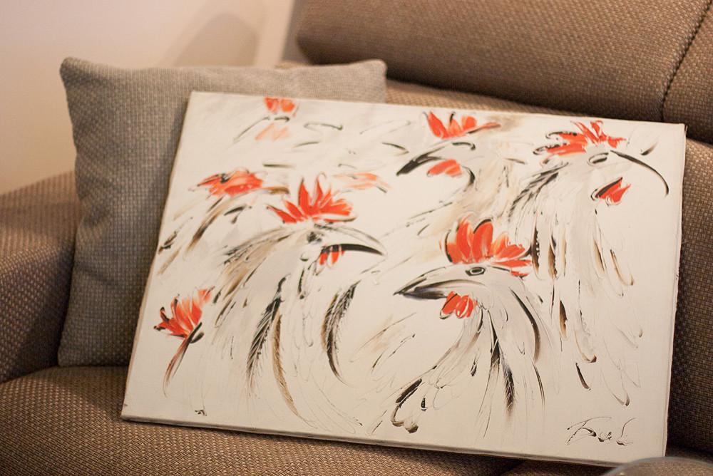 Apartment with cocks