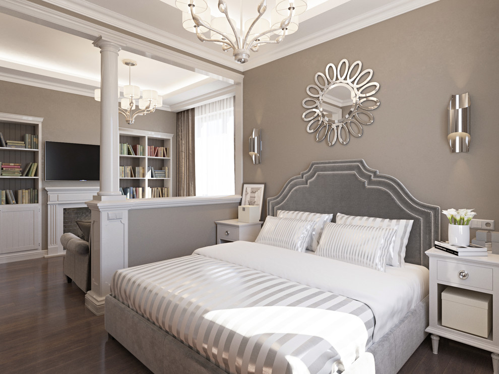 Дизайн-проект спальни и лаунж-зоны