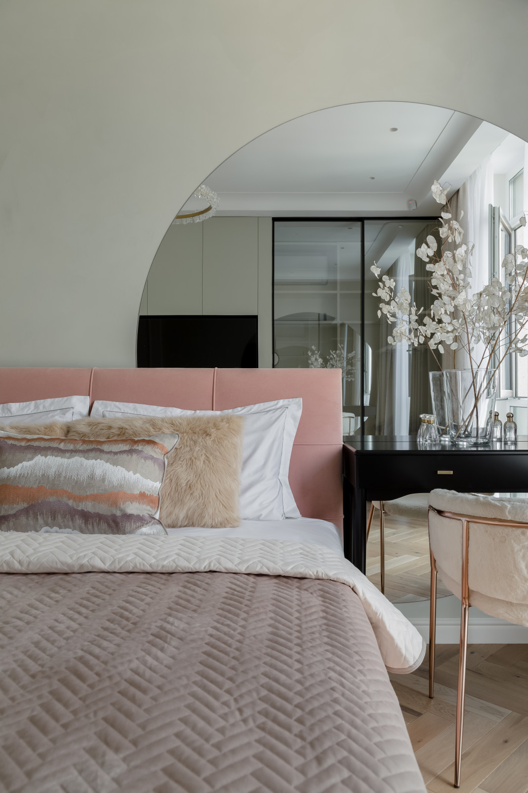 Квартира в мятных тонах