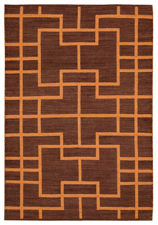 Barclay Butera Lifestyle Maze Maz02 Geometric Rug, Paris, 3'6"x5'6"