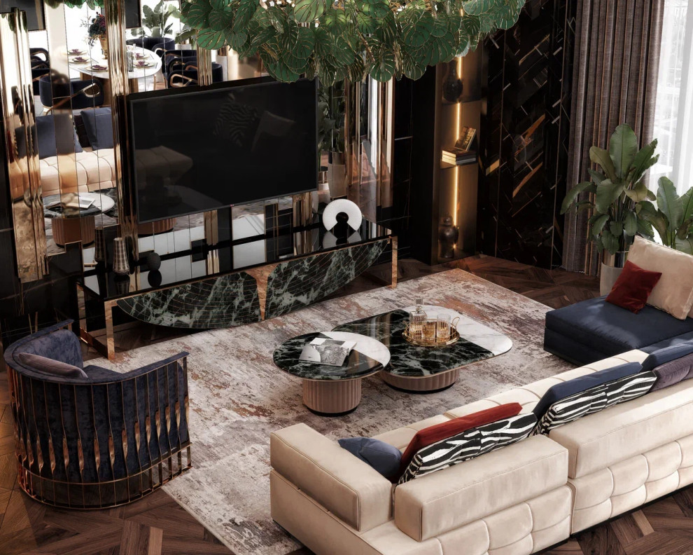 Проект квартиры в ЖК "Capital Tower" 180 кв.м