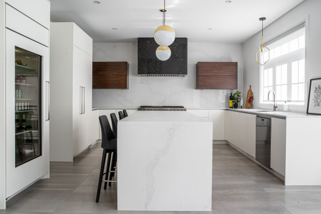 House in Lorraine modern-kitchen