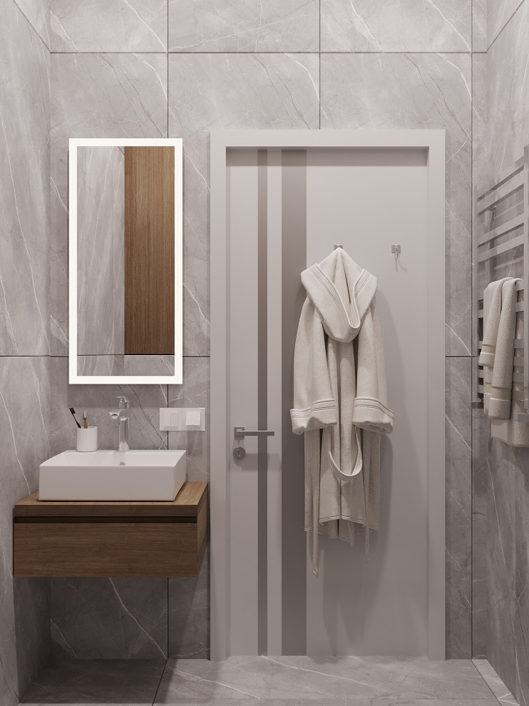 Проект двухкомнатной квартиры в ЖК «Серебряный фонтан» г. Москва