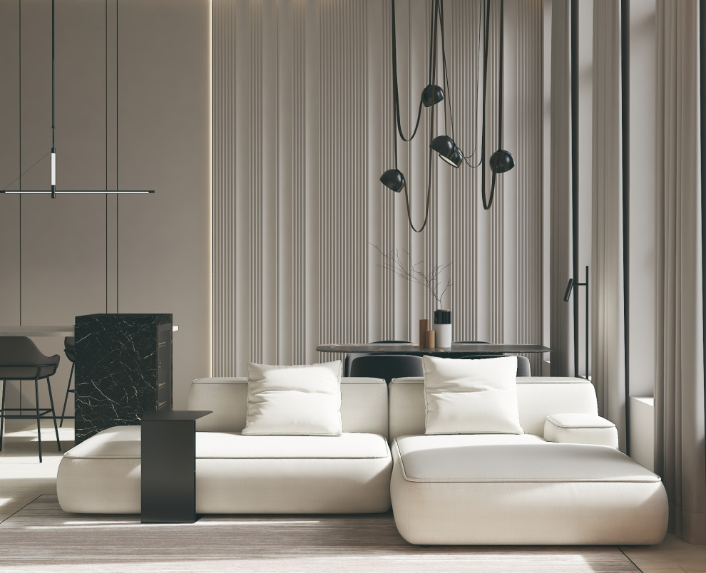 Дизайн гостиной,ЖК ЗОРГЕ №9, г.Москва