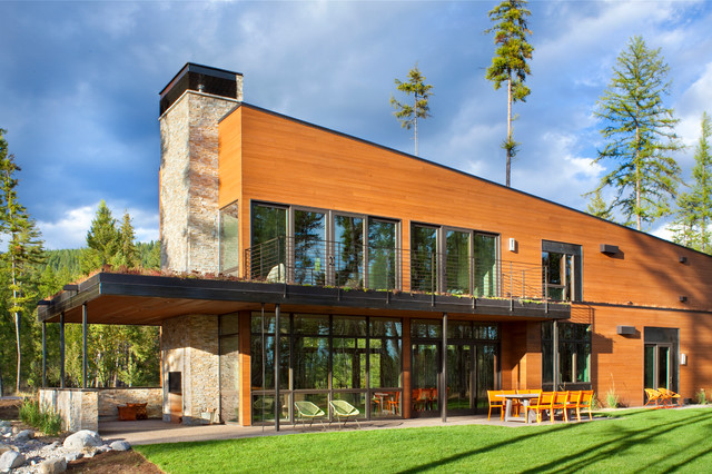 Houzz Tour: Naturally Modern in the Montana Mountains