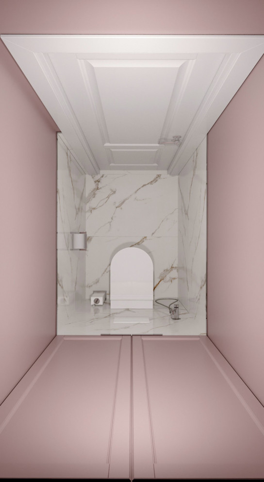 Дизайн проект квартиры "Пудра"