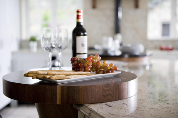 Curved Kitchen traditional