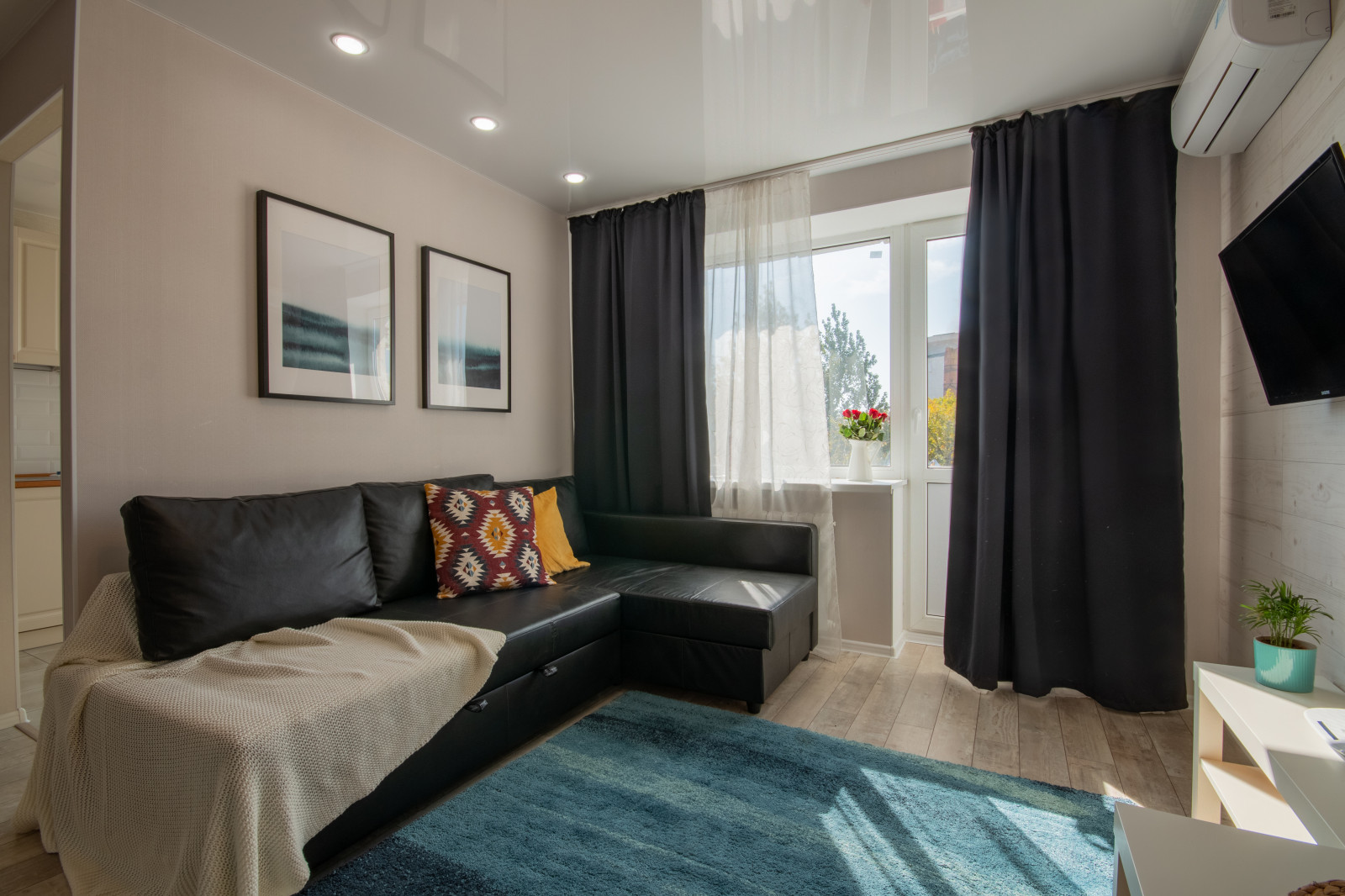 Фото дизайна однокомнатной квартиры