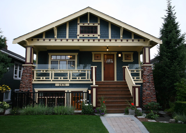 Heritage Kitchen amerikansk-craftsman-hus-og-facade