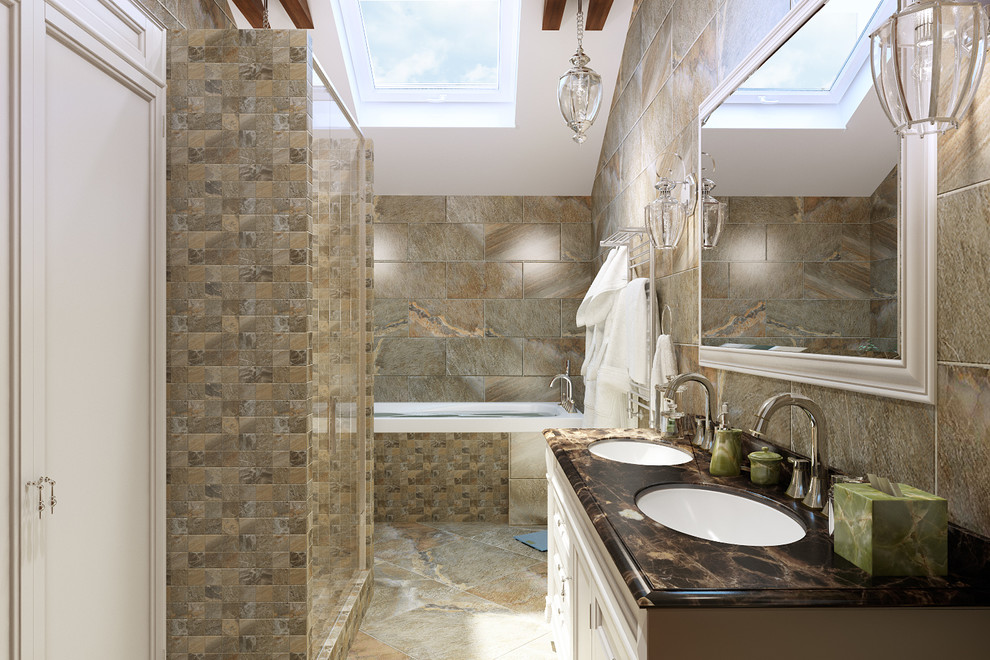 Интерьер ванной комнаты