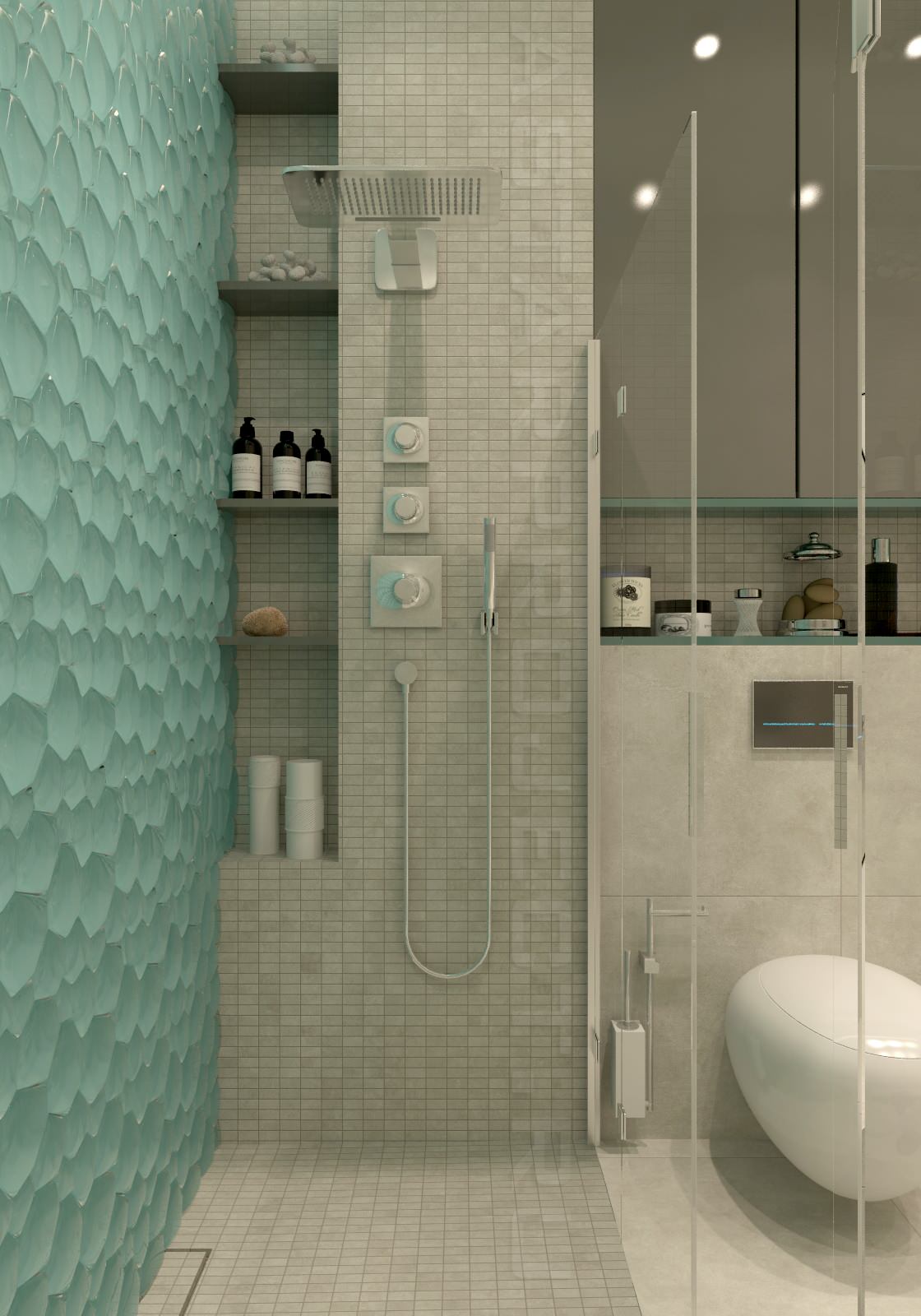 Краски лета(гостевой санузел)