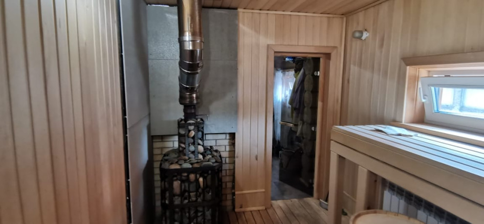 Дом-баня (наружная и внутренняя отделка)