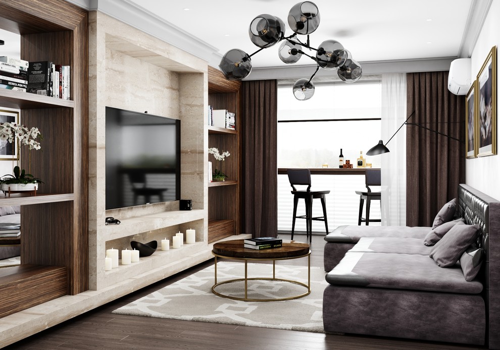 Интерьер загородной квартиры