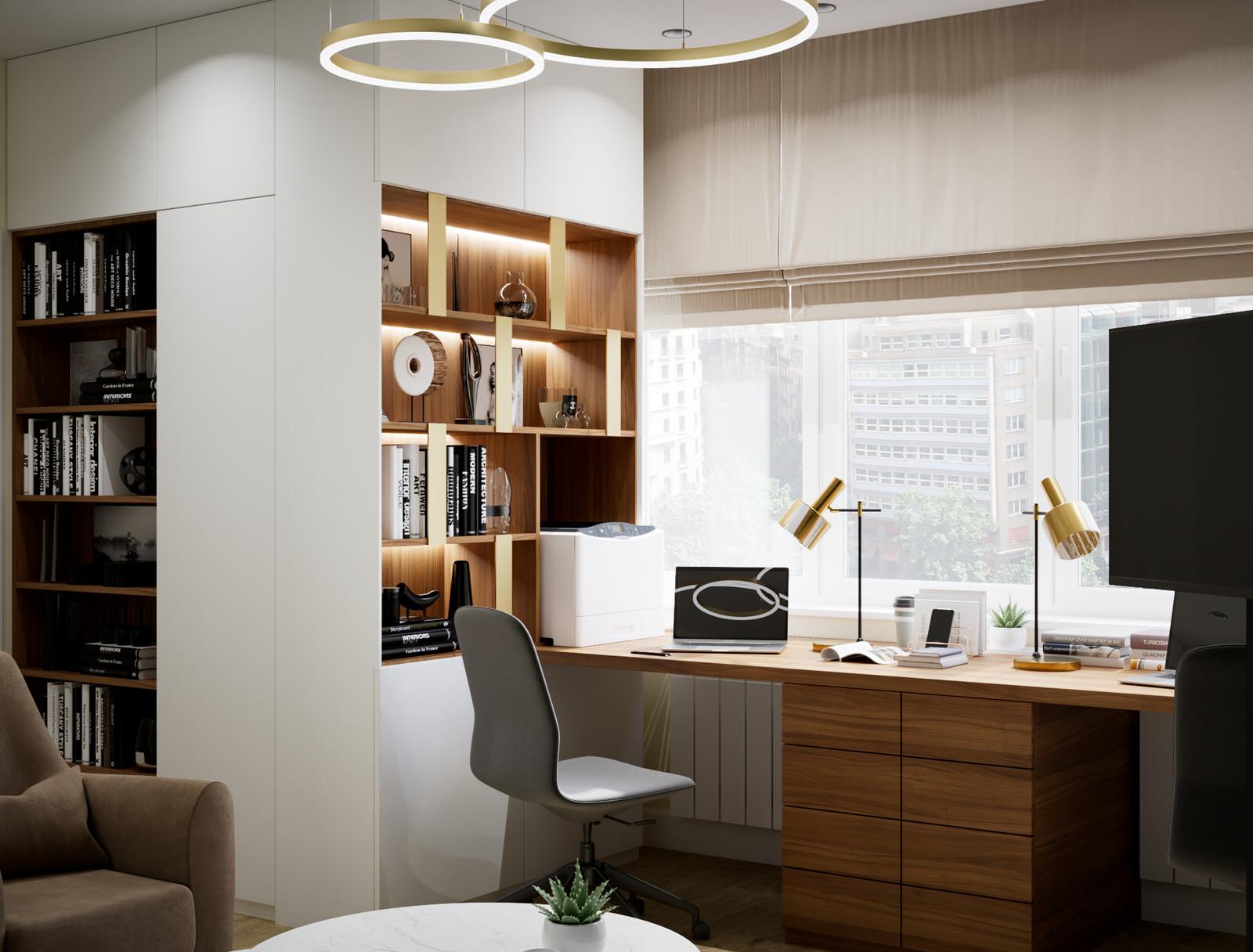 Современный жилой интерьер