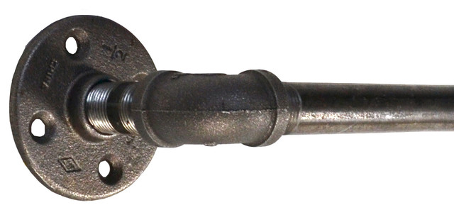 Industrial Pipe Curtain Rod Industrial Curtain Rods By