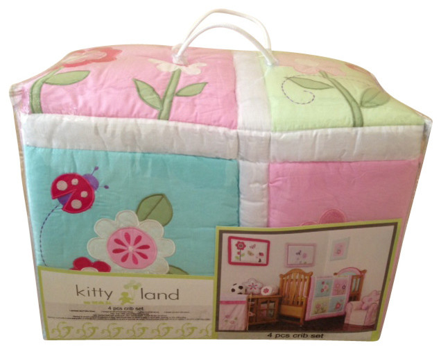 Dreamer Soft Luxury Cotton Crib Set 4 pcs