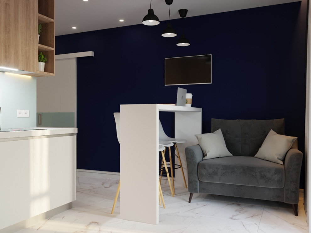 Дизайн-проект 1 комнотной квартиры