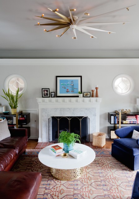 Franklin Hills transitional-living-room