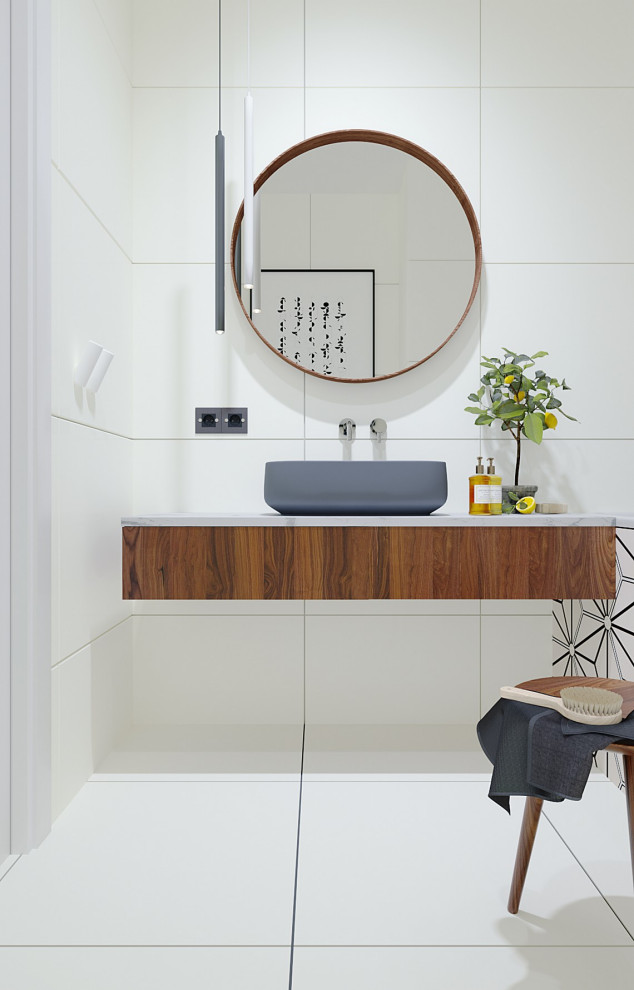 Трехкомнатная квартира в спокойных тонах