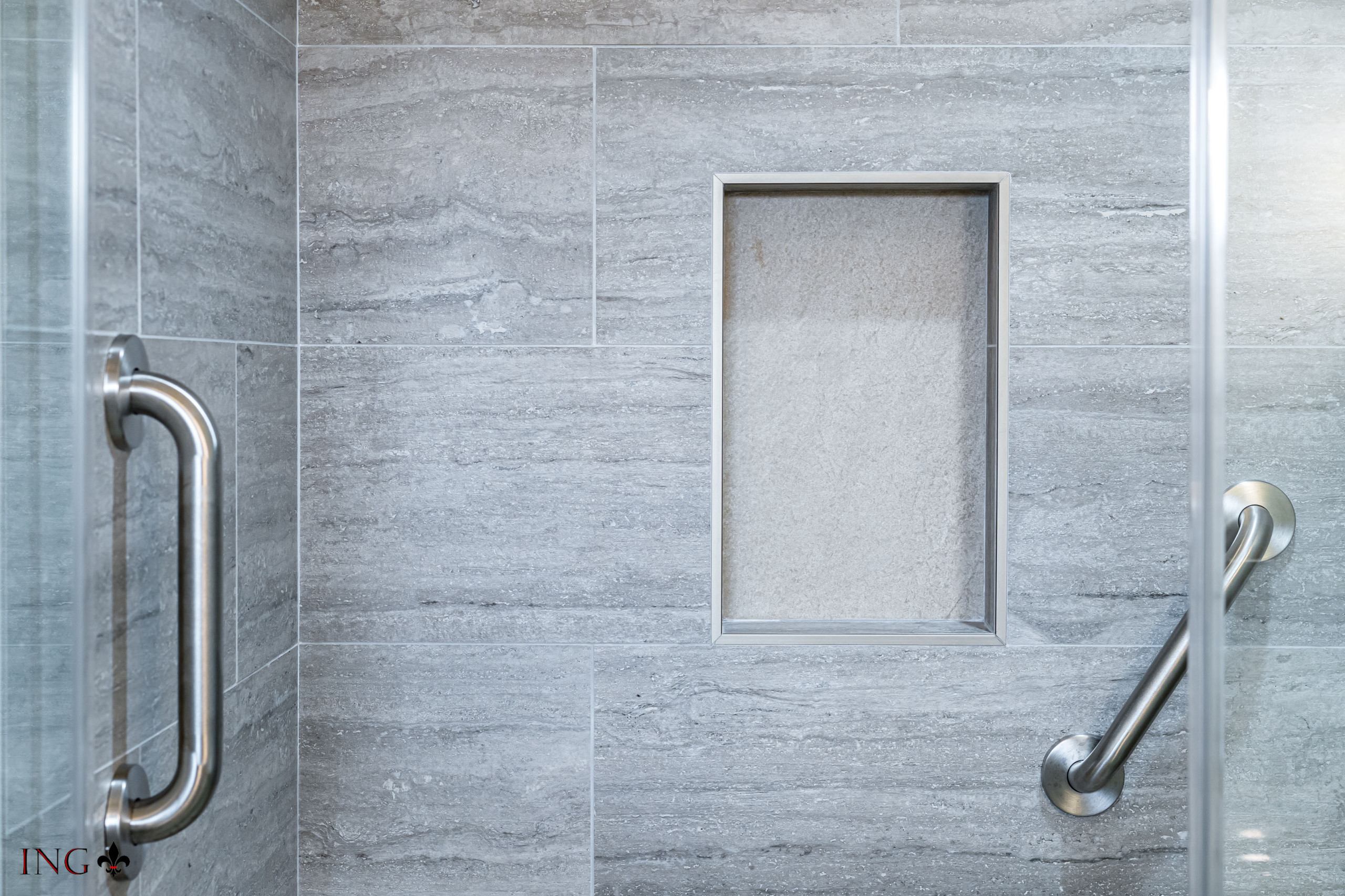Shower Tile & Enclosure; Fixtures & Faucets