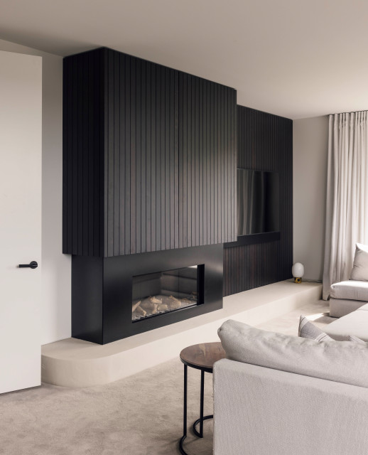Orakei House moderne-dagligstue