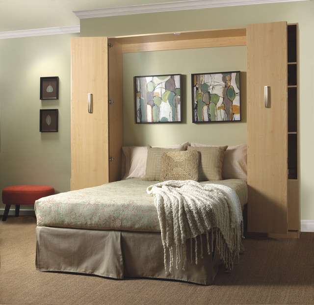 Murphy Beds transitional-bedroom