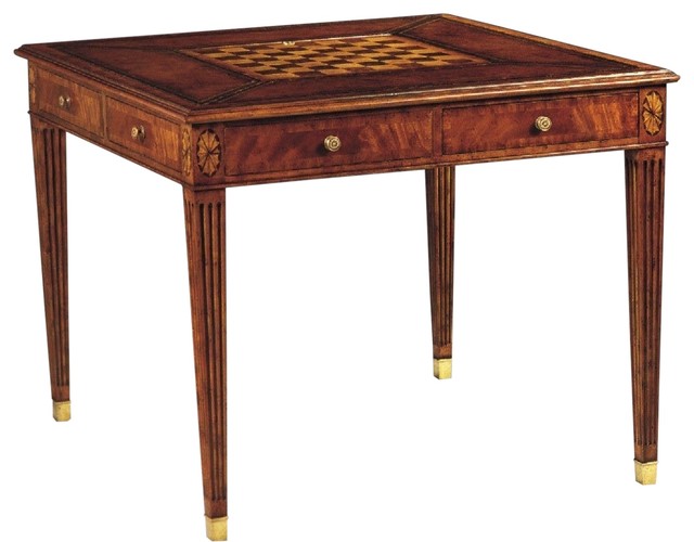 Scarborough House Games Table Chess Board Backgammon  Crotch