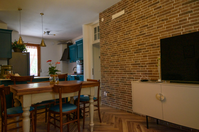 Progetto E mid-century-esszimmer