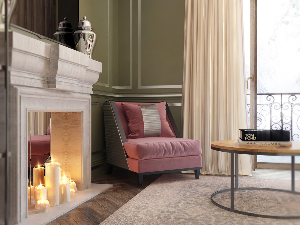 Photo of a contemporary living room in London.