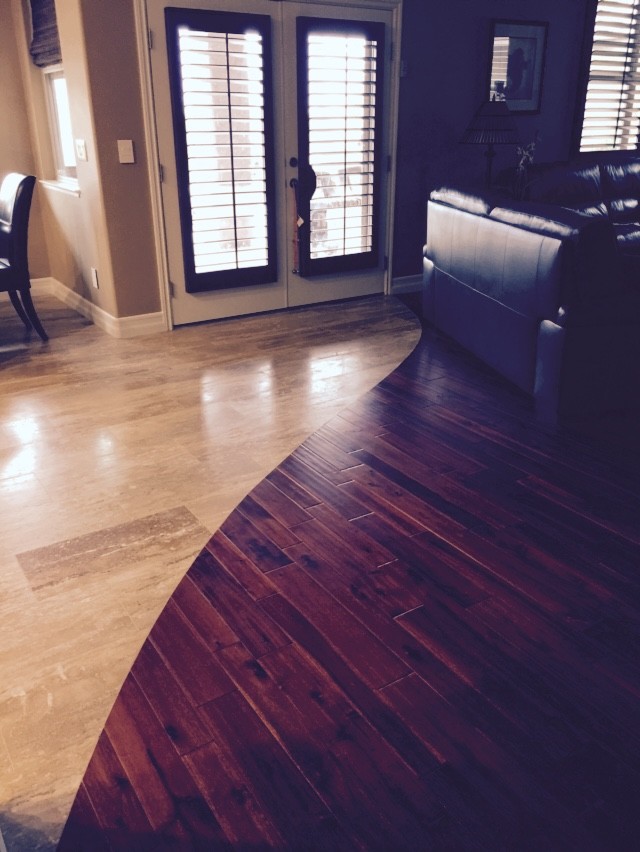 Kitchen Island, Interior Flooring, Guest Bath Remodel