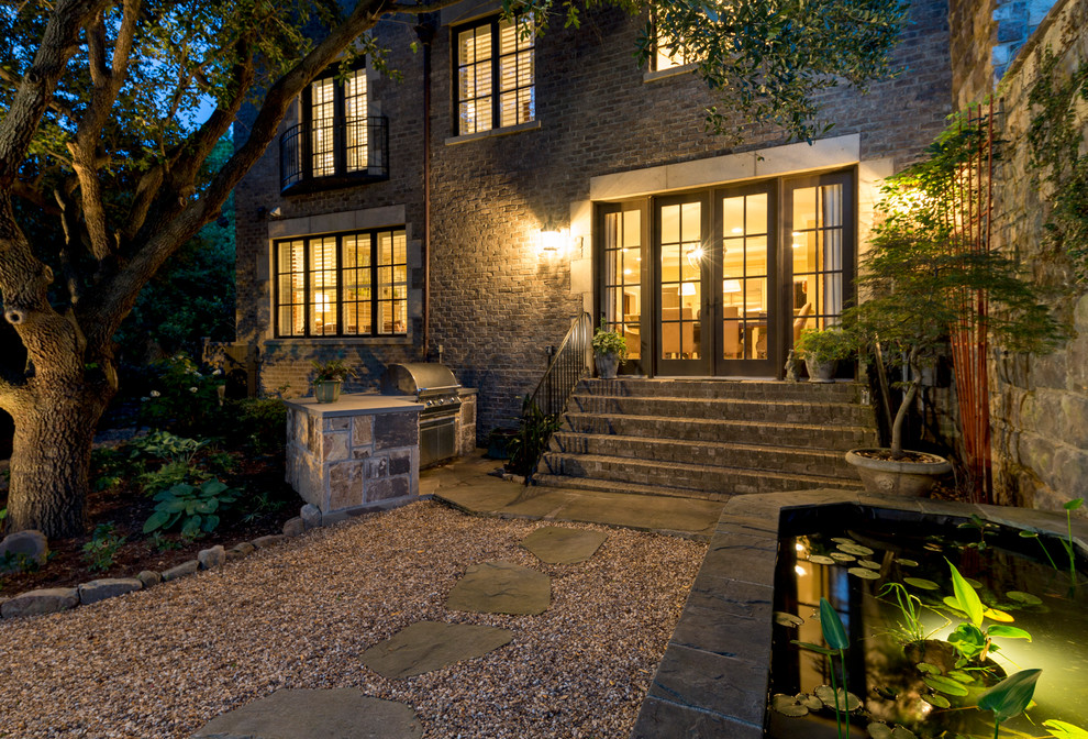 Charlotte, NCTownhome Backyard Redo Rustic Patio Charlotte by