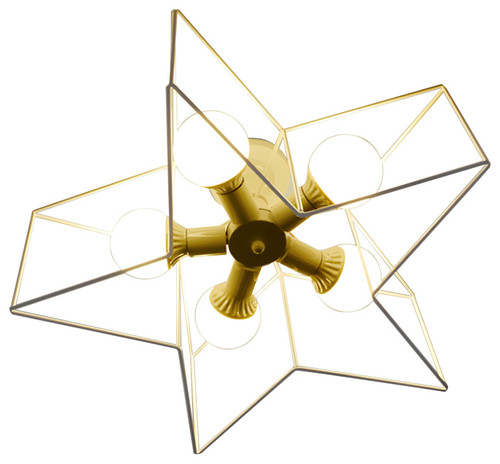 Star Flush-Mount Ceiling Light