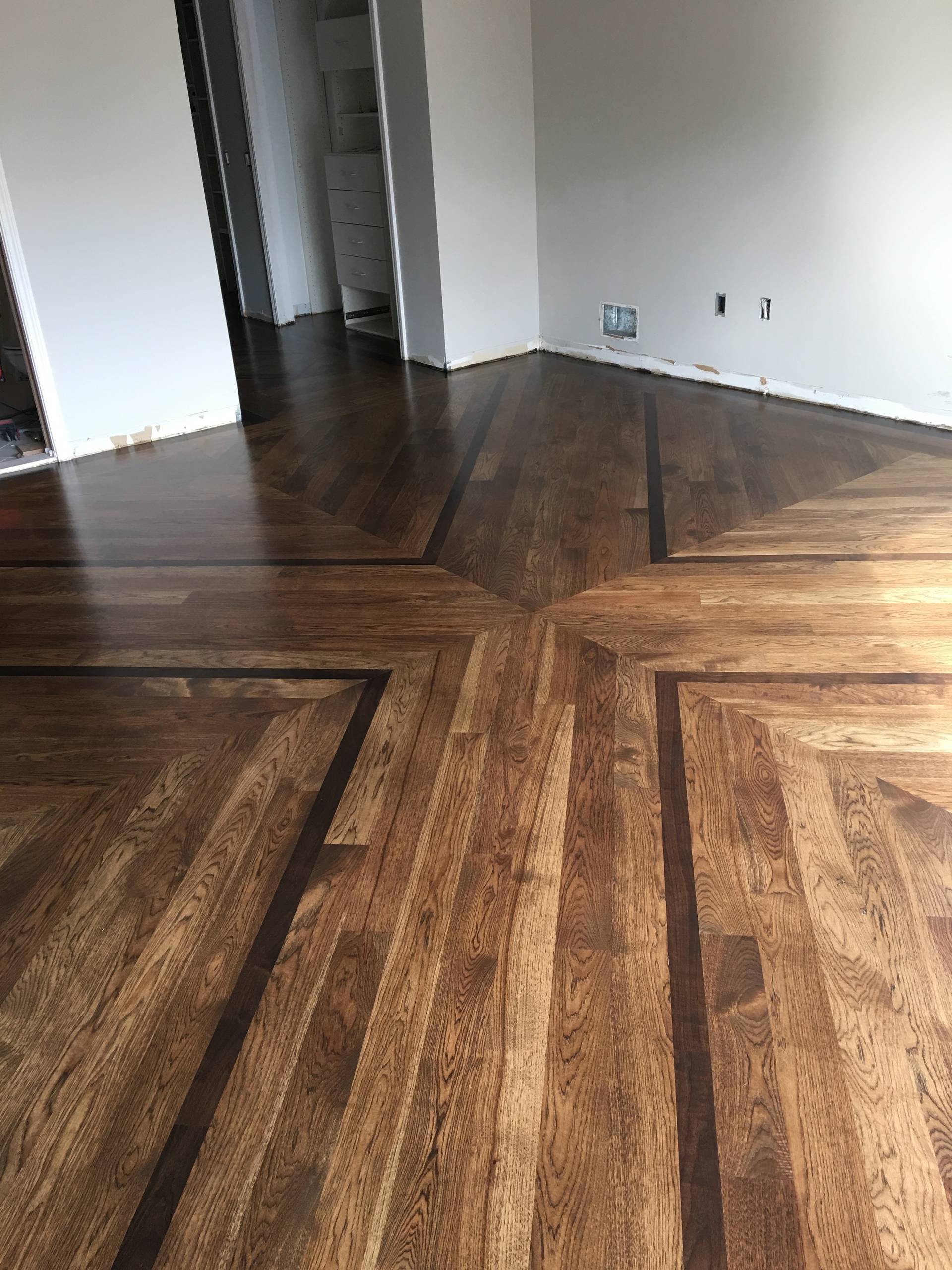 Oxbow Lake Hardwood Flooring and Windows