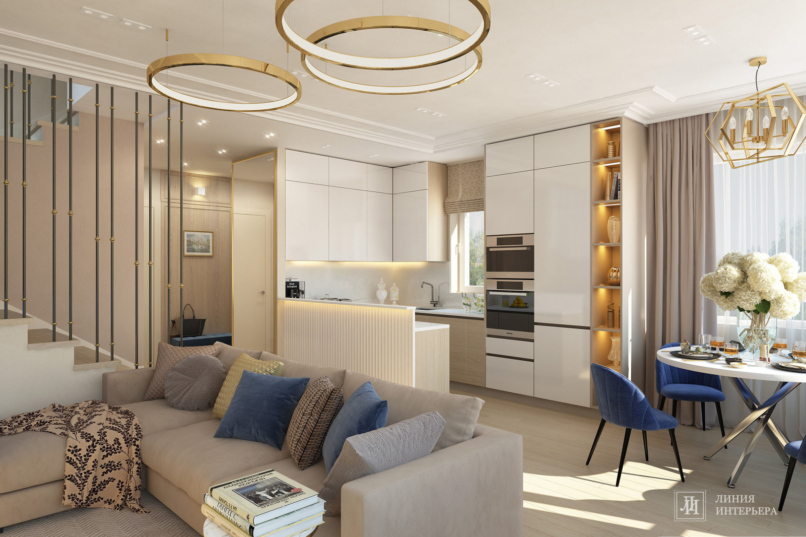 Кухня-гостиная