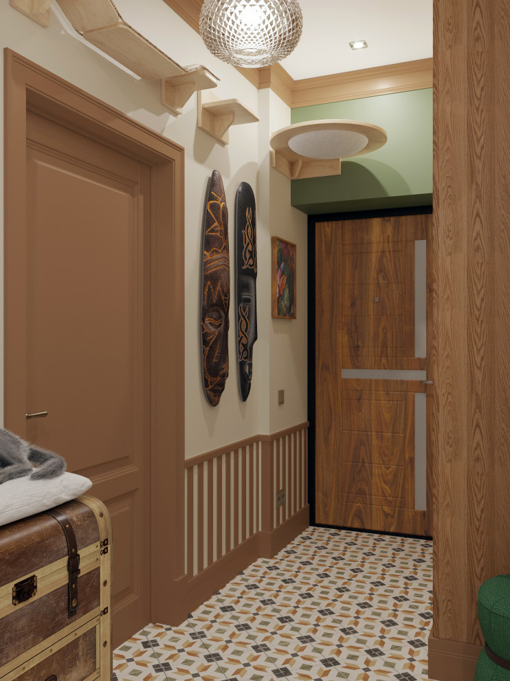 Интерьер части квартиры в Долгопрудном - "Маски" (49,65 кв.м.)