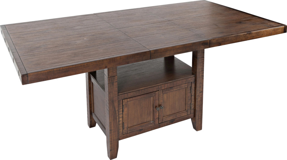 Mission Viejo Adjustable Height Extension Table Transitional Dining