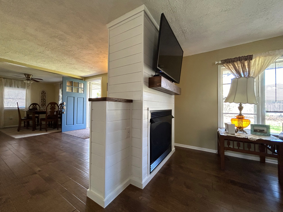 Custom Fireplace Buildout