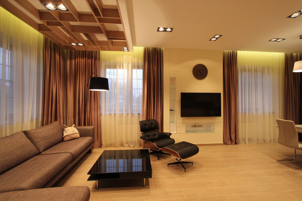 Интерьер загородного дома в  СНТ "Хуторок"