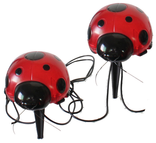 Solar Ladybugs 4 Piece Set Modern Outdoor Lighting By Solar Ladybugs 4 Piece Set Modern Outdoor Lighting By Chimney