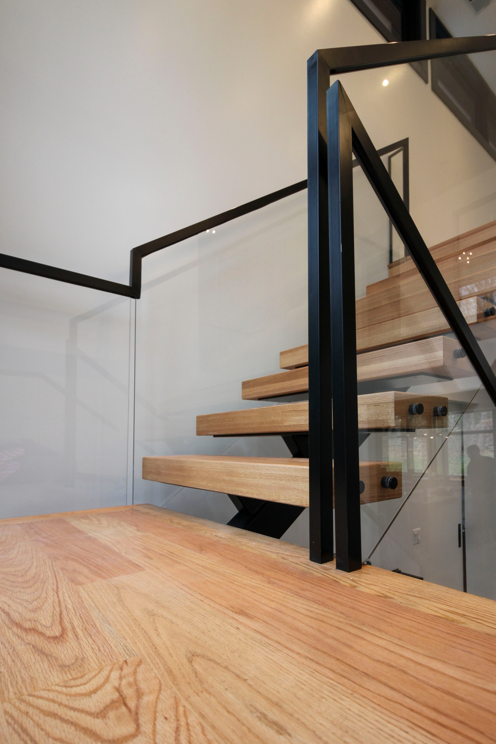 98_Sun Filled Modern Staircase Surrounded by Private Forest, Clifton VA 20124