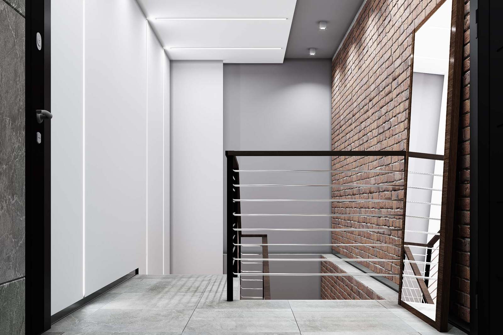 Дизайн коттеджа в стиле Loft