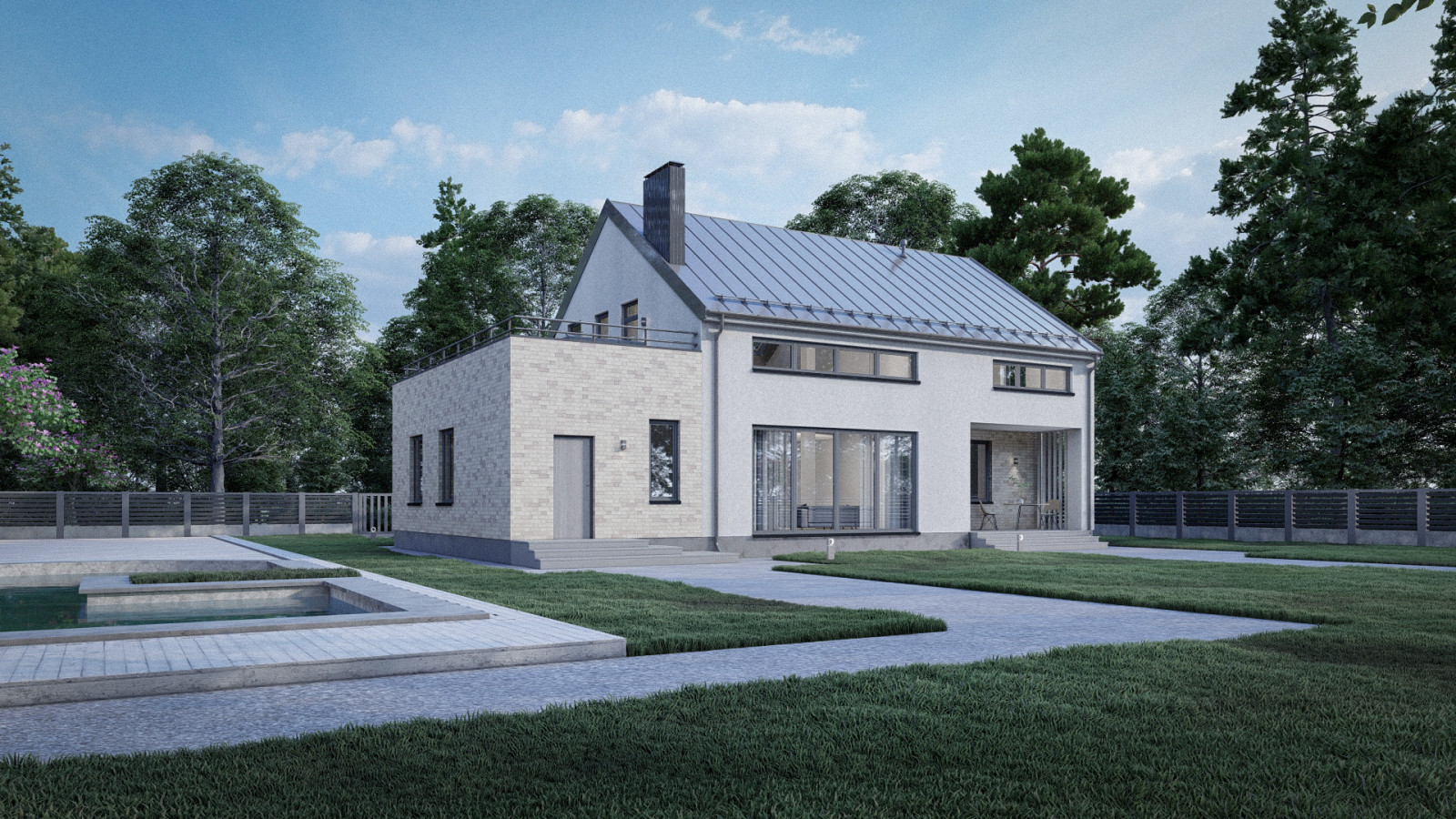 Проект индивидуального жилого дома DUBAI 260