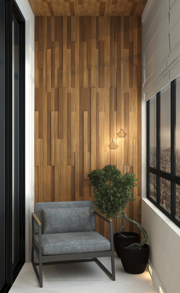 Квартира с элементами индустриального стиля