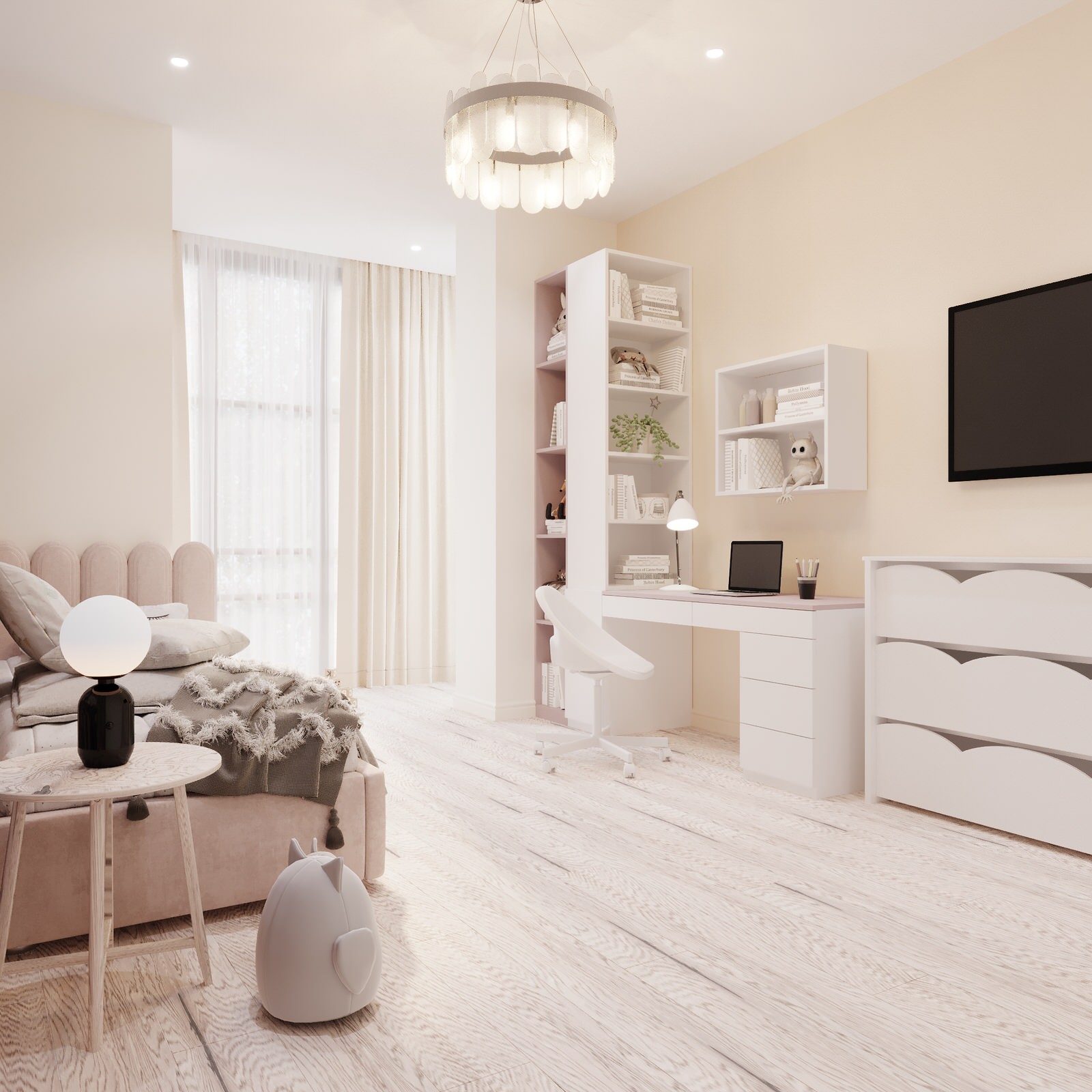 Современный интерьер для молодой семьи