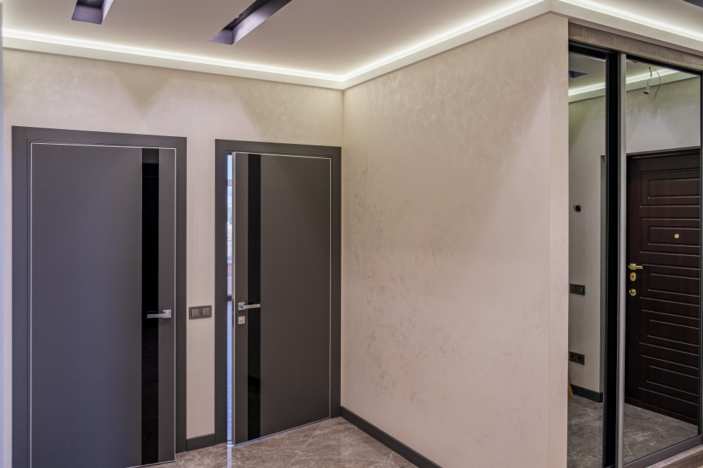 Комплексный ремонт трехкомнатной квартиры 93 м²